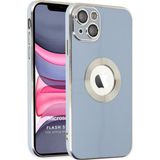 Microsonic Apple iPhone 13 Flash Stamp Mavi Cep Telefonu Kılıfı