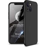 Microsonic Apple iPhone 13 Mini Kılıf Double Dip 360 Protective Siyah