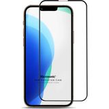 Microsonic Apple iPhone 13 Mini Tam Kaplayan Temperli Cam Ekran Koruyucu Siyah