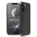 Microsonic Apple İphone 13 Pro Double Dip 360 Protective Siyah Gri Cep Telefonu Kılıfı