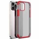 Microsonic Apple iPhone 13 Pro Frosted Frame Kırmızı Cep Telefonu Kılıfı