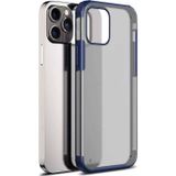 Microsonic Apple iPhone 13 Pro Frosted Frame Lacivert Cep Telefonu Kılıfı