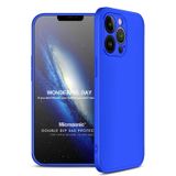 Microsonic Apple iPhone 13 Pro Max Double Dip 360 Protective Mavi Cep Telefonu Kılıfı