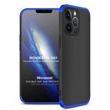 Microsonic Apple İphone 13 Pro Max Double Dip 360 Protective Siyah Mavi Cep Telefonu Kılıfı
