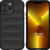 Microsonic Apple iPhone 13 Pro Oslo Prime Siyah Cep Telefonu Kılıfı