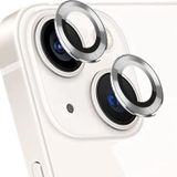 Microsonic Apple iPhone 14 Gümüş Tekli Kamera Lens Koruma Camı