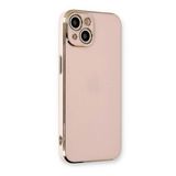 Microsonic Apple iPhone 14 Olive Plated Pembe Cep Telefonu Kılıfı