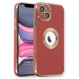 Microsonic Apple iPhone 14 Plus Flash Stamp Kırmızı Cep Telefonu Kılıfı