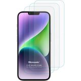 Microsonic Apple iPhone 14 Plus Screen Protector Nano Glass Cam Ekran Koruyucu (3`lü Paket)