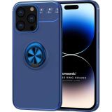 Microsonic Apple iPhone 14 Pro Kickstand Ring Holder Lacivert Cep Telefonu Kılıfı