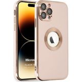 Microsonic Apple iPhone 14 Pro Max Flash Stamp Rose Gold Cep Telefonu Kılıfı