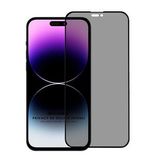 Microsonic Apple iPhone 14 Pro Max Privacy 5D Gizlilik Filtreli Cam Ekran Koruyucu Siyah