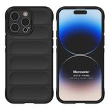 Microsonic Apple iPhone 14 Pro Oslo Prime Siyah Cep Telefonu Kılıfı