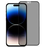 Microsonic Apple iPhone 14 Pro Privacy 5D Gizlilik Filtreli Cam Ekran Koruyucu Siyah