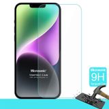 Microsonic Apple iPhone 14 Tempered Glass Cam Ekran Koruyucu [iPhone 14 ile Uyumlu Ekran Koruyucu]