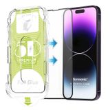 Microsonic Apple iPhone 16 Magic Uygulama Aparatlı Tam Kapatan Ekran Koruyucu Siyah [iPhone 16 ile Uyumlu Ekran Koruyucu - Siyah]