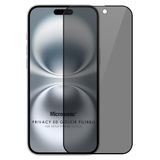 Microsonic Apple iPhone 16 Privacy 5D Gizlilik Filtreli Cam Ekran Koruyucu Siyah [iPhone 16 ile Uyumlu Ekran Koruyucu - Siyah]