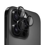 Microsonic Apple iPhone 16 Pro Max Tekli Kamera Lens Koruma Camı Siyah [iPhone 16 Pro Max ile Uyumlu Kamera Koruyucu Film - Siyah]