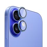 Microsonic Apple iPhone 16 Tekli Kamera Lens Koruma Camı Mavi [iPhone 16 ile Uyumlu Kamera Koruyucu Film - Mavi]