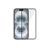 Microsonic Apple iPhone 17 Tam Kaplayan Temperli Cam Ekran Koruyucu Siyah