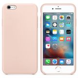 Microsonic Apple İphone 6s Plus Kılıf Liquid Lansman Silikon Kum Pembesi