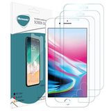 Microsonic Apple iPhone 7 Ekran koruyucu Nano Cam (3'lü Paket) [iPhone 7 ile Uyumlu Ekran Koruyucu]