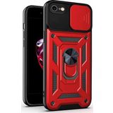 Microsonic Apple iPhone 7 Impact Resistant Kırmızı Cep Telefonu Kılıfı