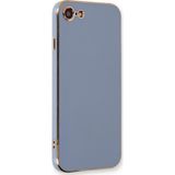 Microsonic Apple iPhone 8 Olive Plated Lavanta Grisi Kılıf