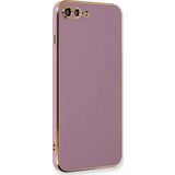 Microsonic Apple iPhone 8 Olive Plated Lila Kılıf