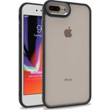 Microsonic Apple iPhone 8 Plus Bright Planet Siyah Cep Telefonu Kılıfı