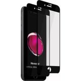 Microsonic Apple iPhone 8 Plus Crystal Seramik Nano Ekran Koruyucu Siyah (2 Adet)