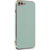Microsonic Apple iPhone 8 Plus Olive Plated Yeşil Cep Telefonu Kılıfı