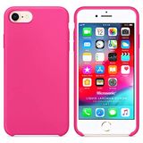 Microsonic Apple iPhone SE 2020 için Kılıf Liquid Lansman Silikon Pitaya [iPhone SE 2020 ile Uyumlu Kılıf - Pembe]