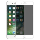 Microsonic Apple iPhone SE 2020 Privacy 5D Gizlilik Filtreli Cam Ekran Koruyucu Beyaz [iPhone SE 2020 ile Uyumlu Ekran Koruyucu]