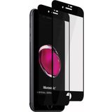 Microsonic Apple iPhone SE 2022 Crystal Seramik Nano Ekran Koruyucu Siyah (2 Adet)