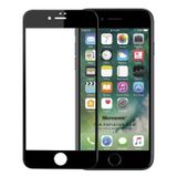 Microsonic Apple iPhone SE 2022 Tam Kaplayan Temperli Cam Ekran Koruyucu Siyah