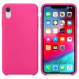Microsonic Apple iPhone XR için Kılıf Liquid Lansman Silikon Pitaya [iPhone XR ile Uyumlu Kılıf - ]