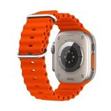 Microsonic Apple Watch SE 44 mm Turuncu Ocean Band Kordon