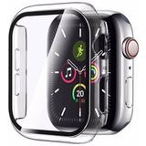 Microsonic Apple Watch Se 44MM Kılıf Clear Premium Slim Watchband Şeffaf