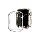 Microsonic Apple Watch Series 11 46MM Kılıf 360 Full Round Soft Silicone Şeffaf