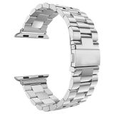 Microsonic Apple Watch Series 2 38 mm Gümüş Metal Stainless Steel Kordon