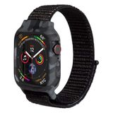 Microsonic Apple Watch Series 4 40 mm Camouflage Armor Pro Siyah Kordon