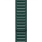 Microsonic Apple Watch Series 4 40 mm Koyu Yeşil Leather Link Band Kordon