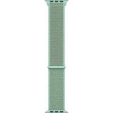 Microsonic Apple Watch Series 4 40 mm Woven Sport Loop Marine Green Hasırlı Kordon
