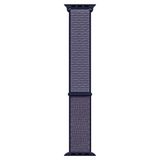 Microsonic Apple Watch Series 4 40 mm Woven Sport Loop Midnight Blue Hasırlı Kordon