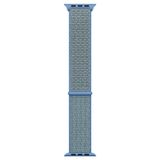 Microsonic Apple Watch Series 4 40 mm Woven Sport Loop Tahoe Blue Hasırlı Kordon