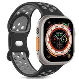 Microsonic Apple Watch Series 4 40mm için Kordon Rainbow Band Siyah [Watch Series 4 40mm ile Uyumlu Kordon - Siyah]