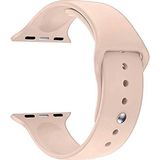 Microsonic Apple Watch Series 4 44 mm Silikon Rose Gold Kordon