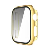 Microsonic Apple Watch Series 4 44mm için Kılıf Matte Premium Slim WatchBand Gold [Watch Series 4 44mm ile Uyumlu Kılıf - Gold]