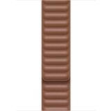 Microsonic Apple Watch Series 5 40 mm Kahverengi Leather Link Band Kordon